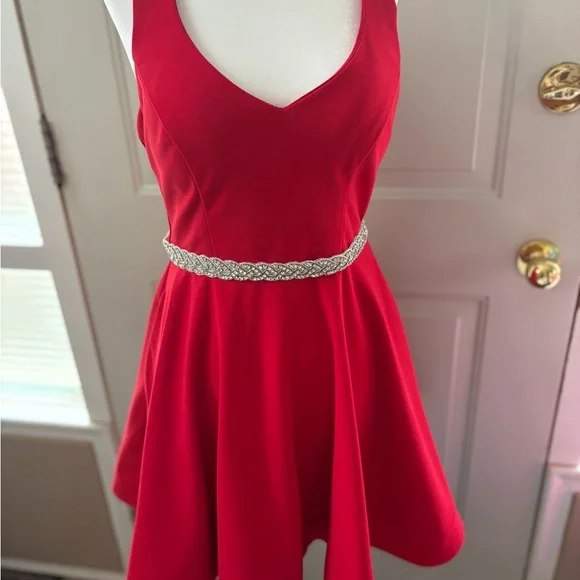 Elegant Rhinestone Belt - Picture 2 of 3